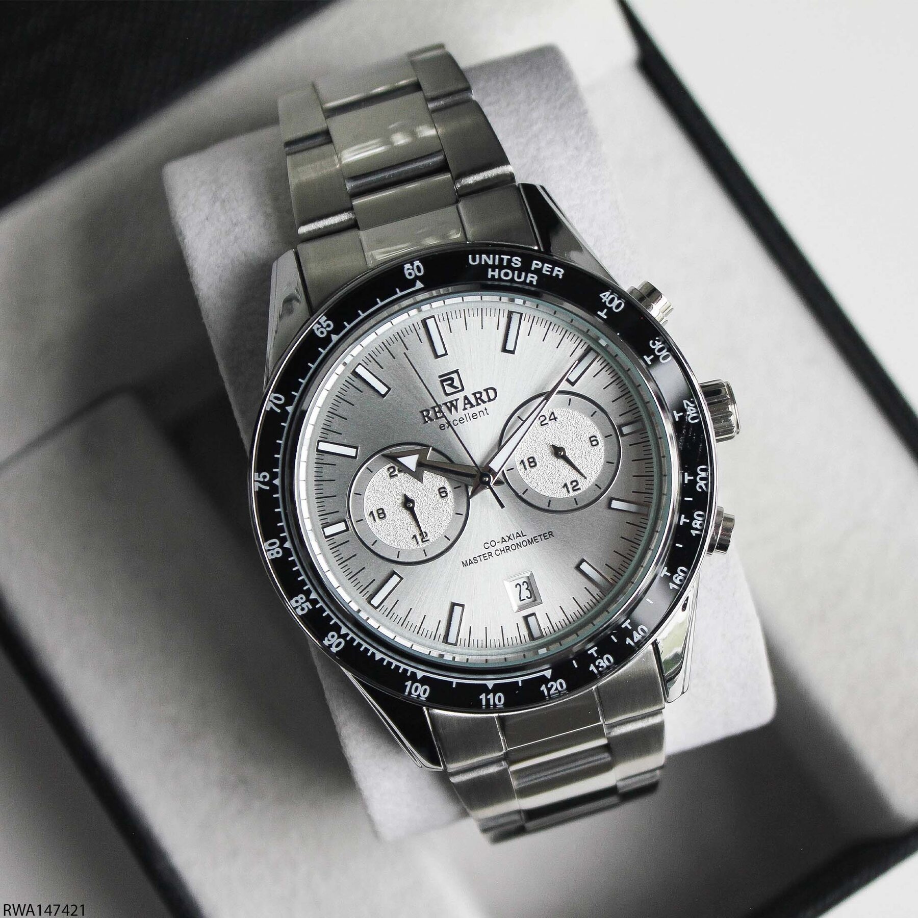 Reward RWA147421 Çelik Kordonlu Erkek Kol Saati