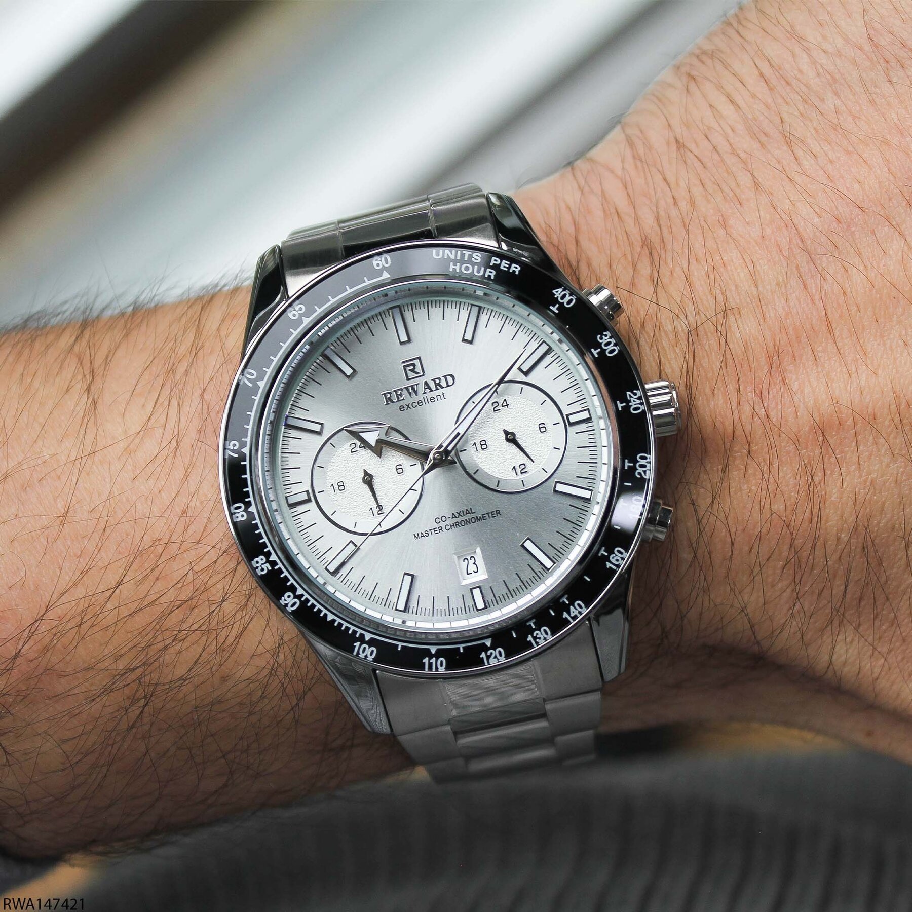 Reward RWA147421 Çelik Kordonlu Erkek Kol Saati
