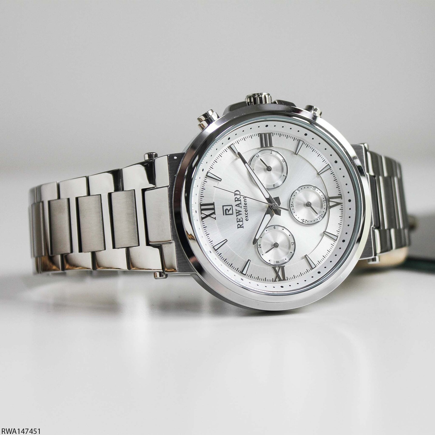 Reward RWA147451 Çelik Kordonlu Erkek Kol Saati