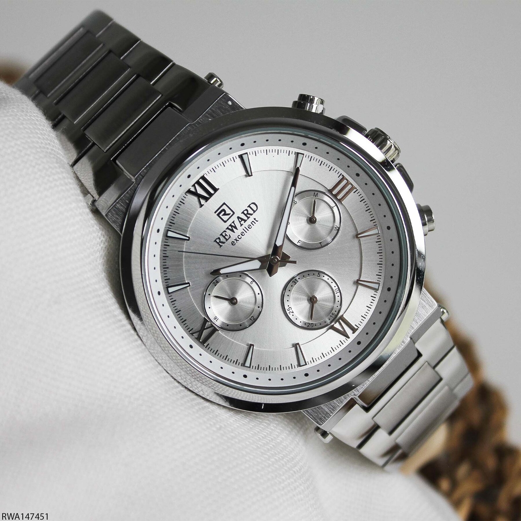 Reward RWA147451 Çelik Kordonlu Erkek Kol Saati