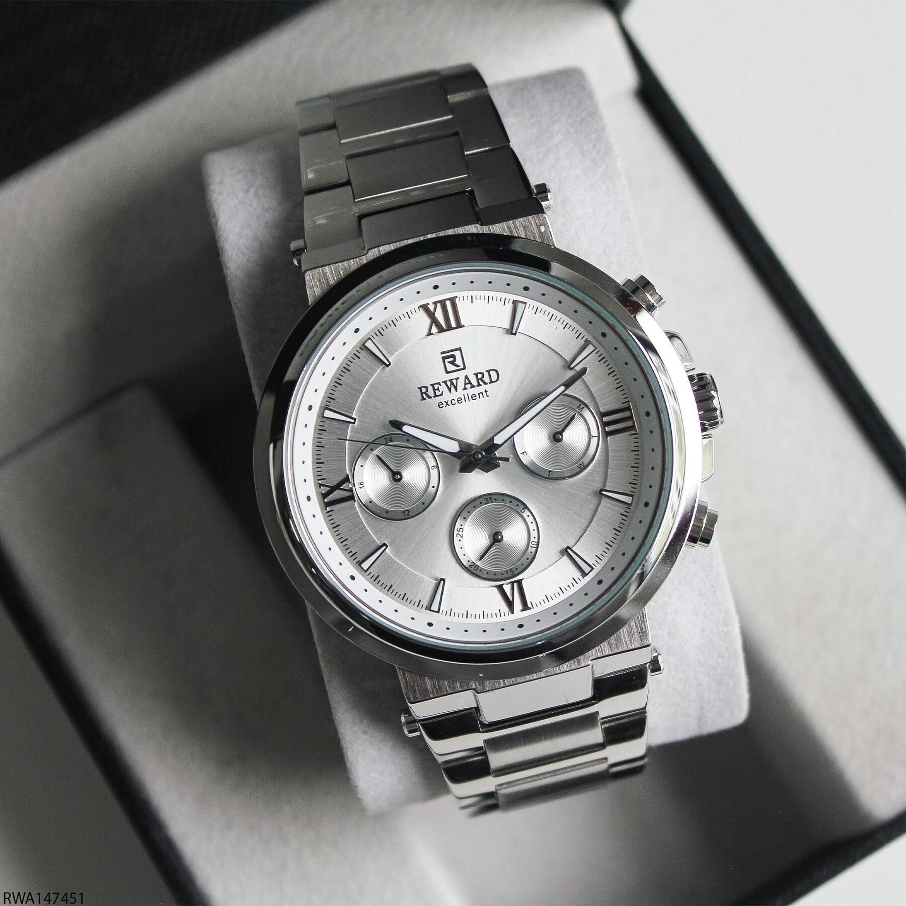 Reward RWA147451 Çelik Kordonlu Erkek Kol Saati