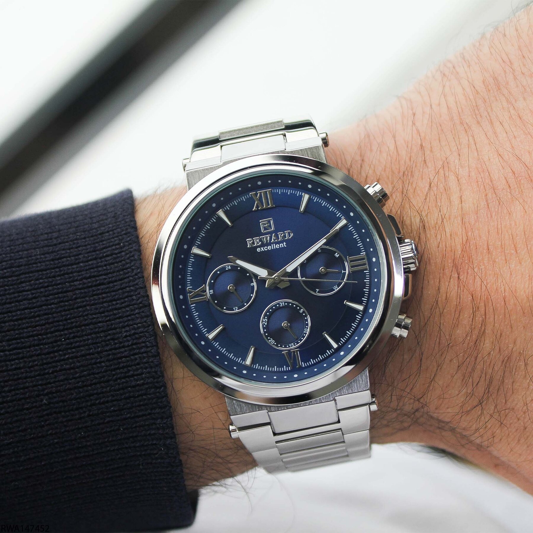 Reward RWA147154 Steel Strap Men Watch