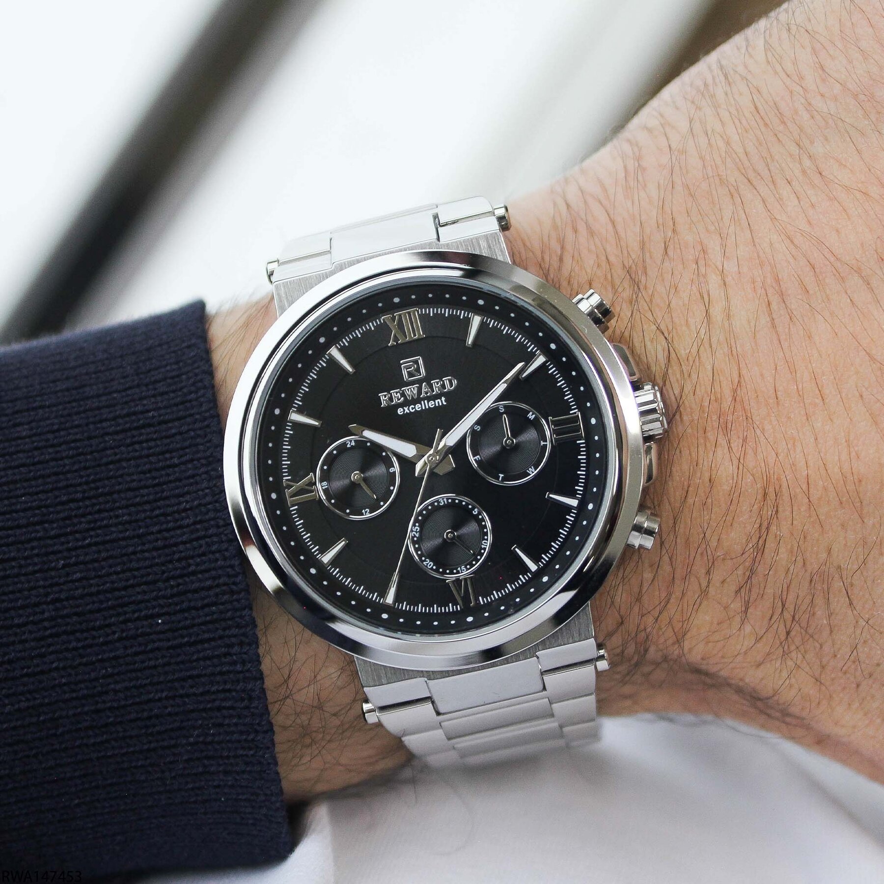 Reward RWA147154 Steel Strap Men Watch