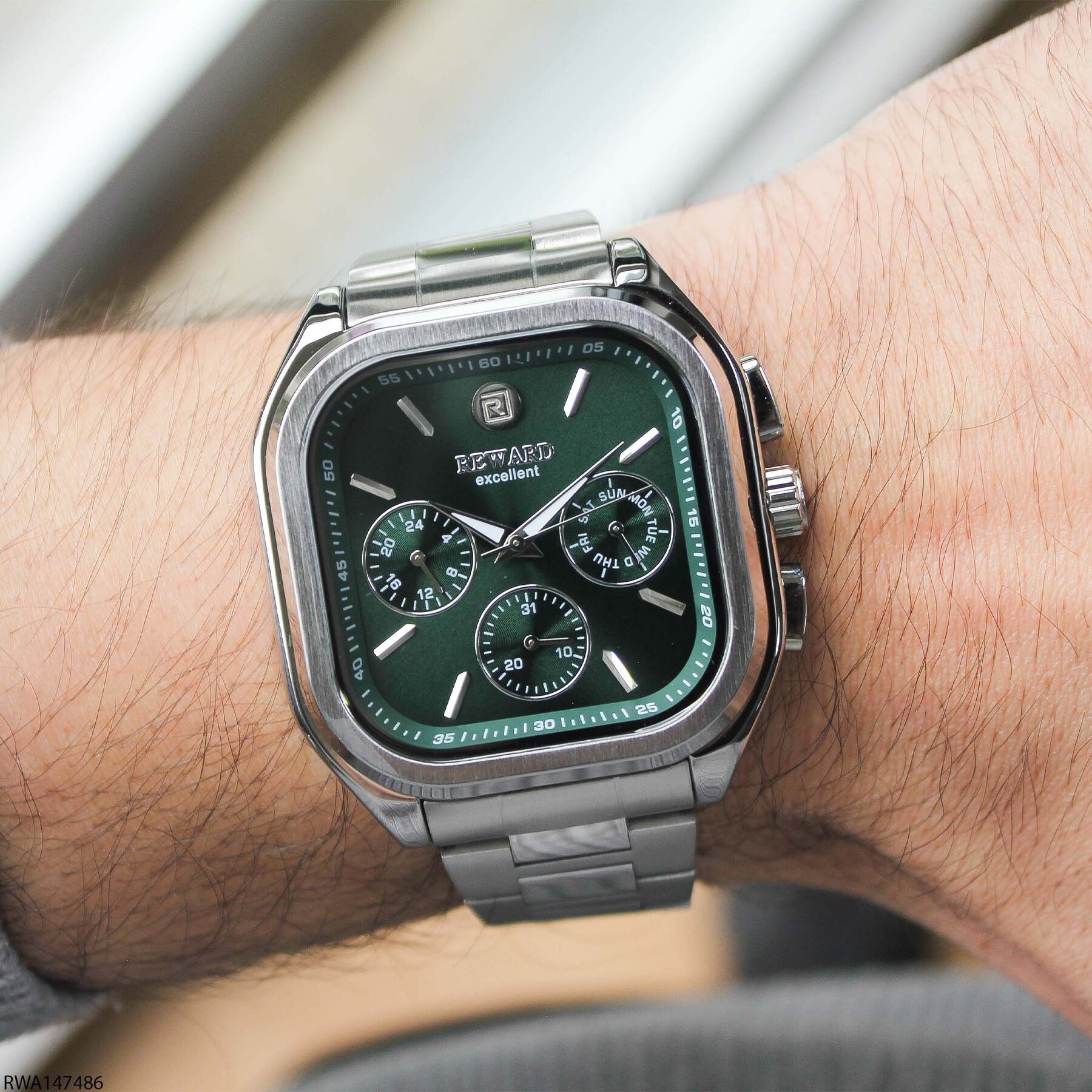 Reward RWA147486 Çelik Kordonlu Erkek Kol Saati