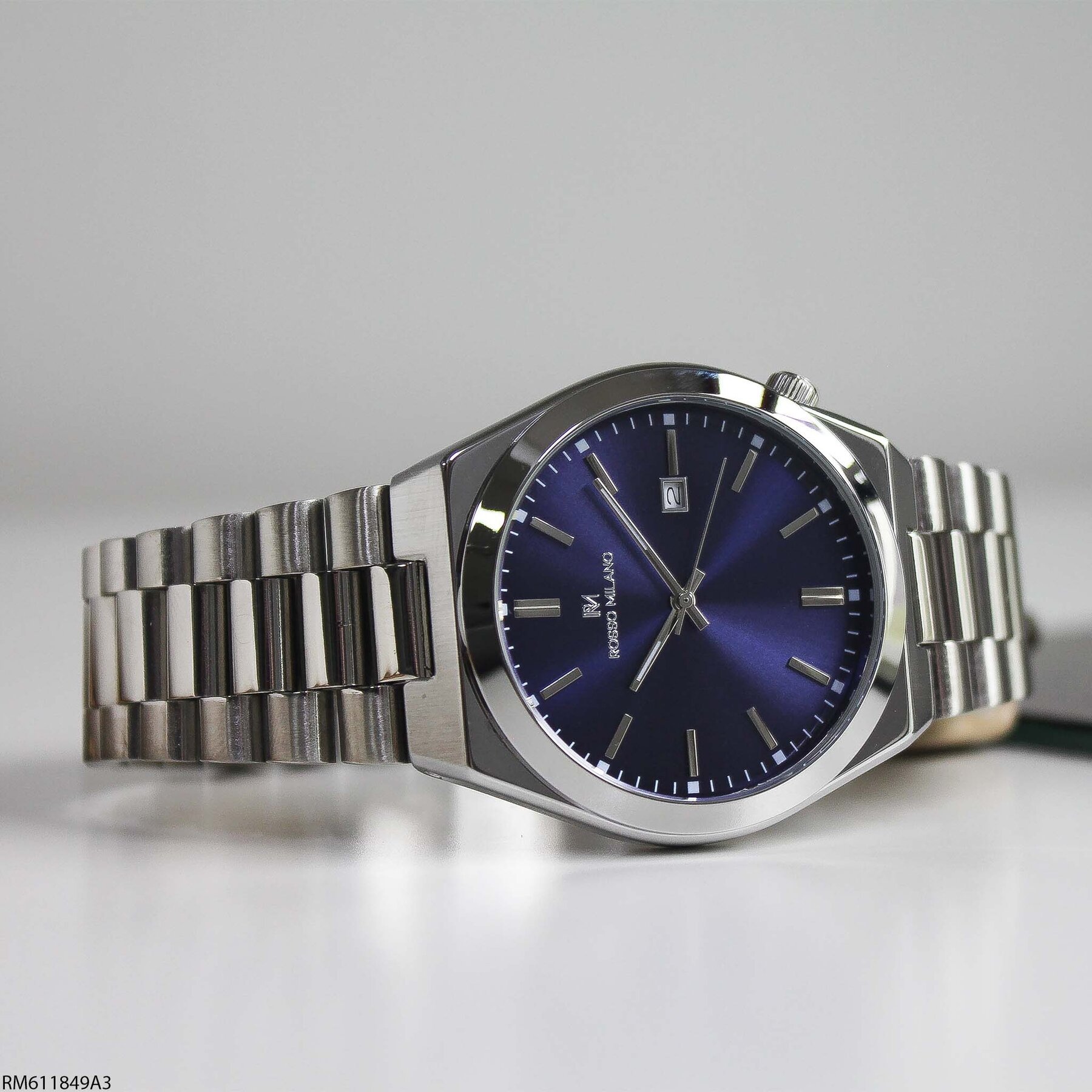 Rosso Milano RM611849A3 Çelik Kordonlu Erkek Kol Saati