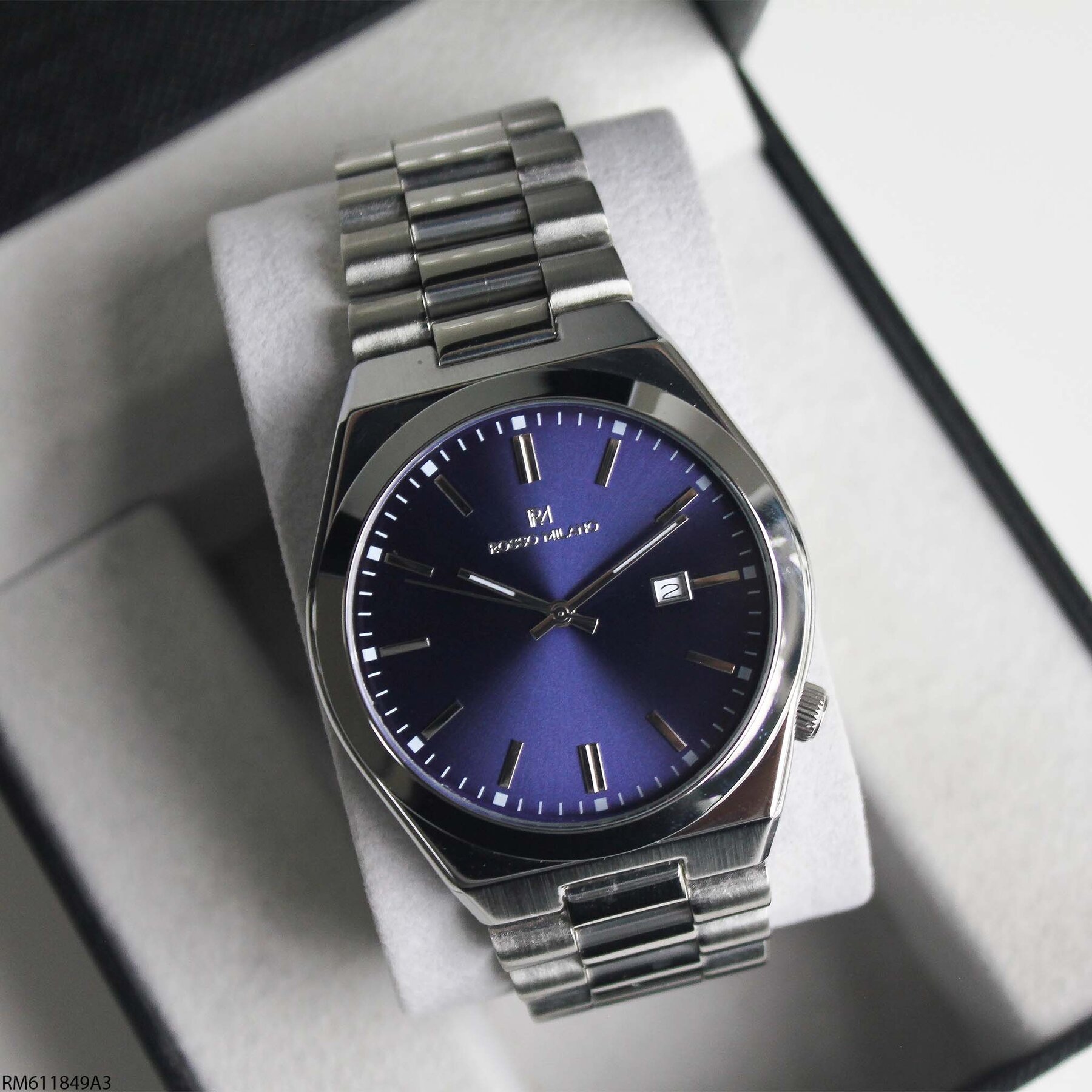 Rosso Milano RM611849A3 Çelik Kordonlu Erkek Kol Saati