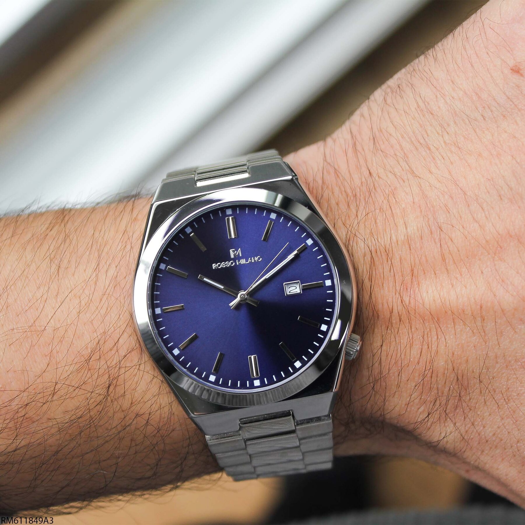 Rosso Milano RM611849A3 Çelik Kordonlu Erkek Kol Saati