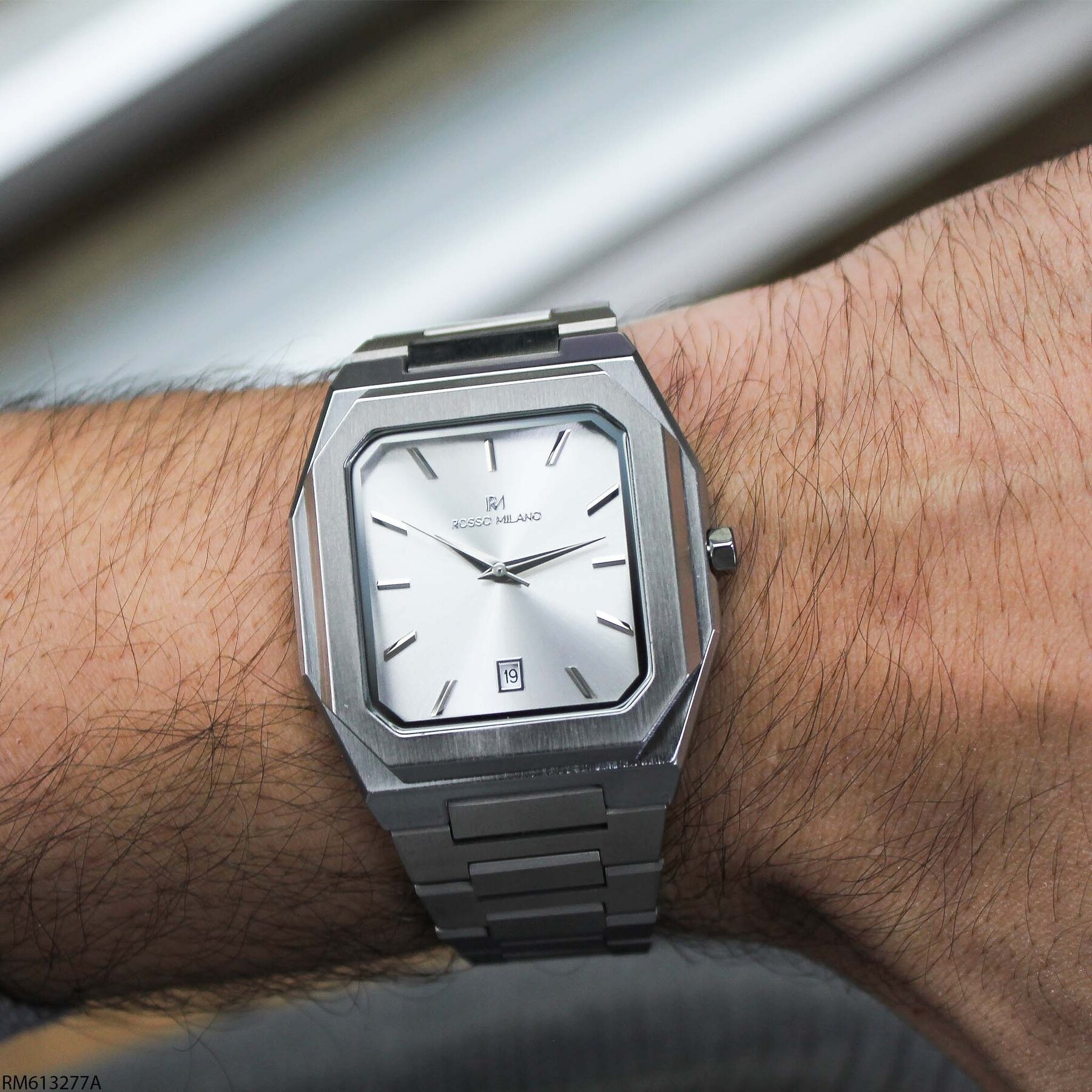Rosso Milano RM613277A Çelik Kordonlu Erkek Kol Saati