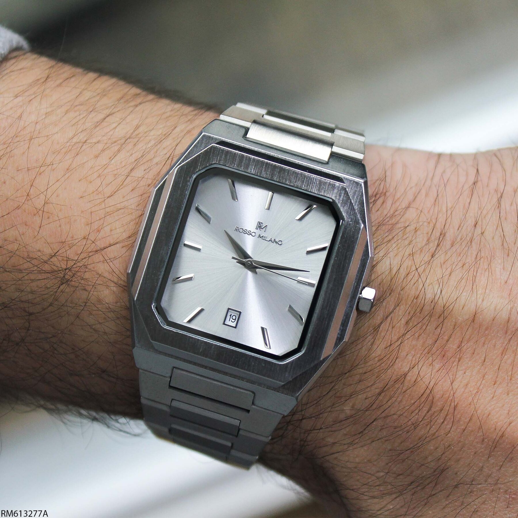 Rosso Milano RM613277A Çelik Kordonlu Erkek Kol Saati