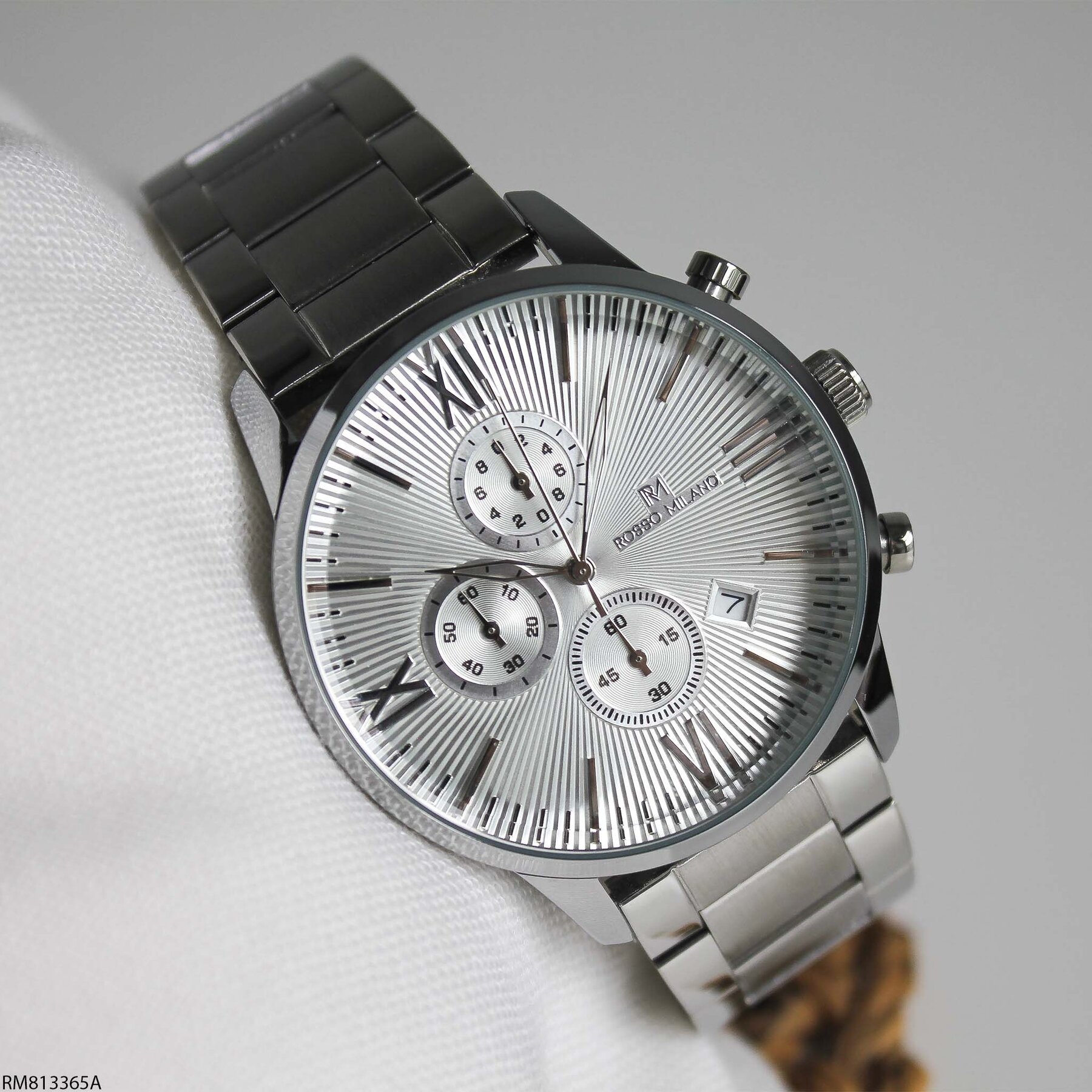 Rosso Milano RM813365A Çelik Kordonlu Erkek Kol Saati