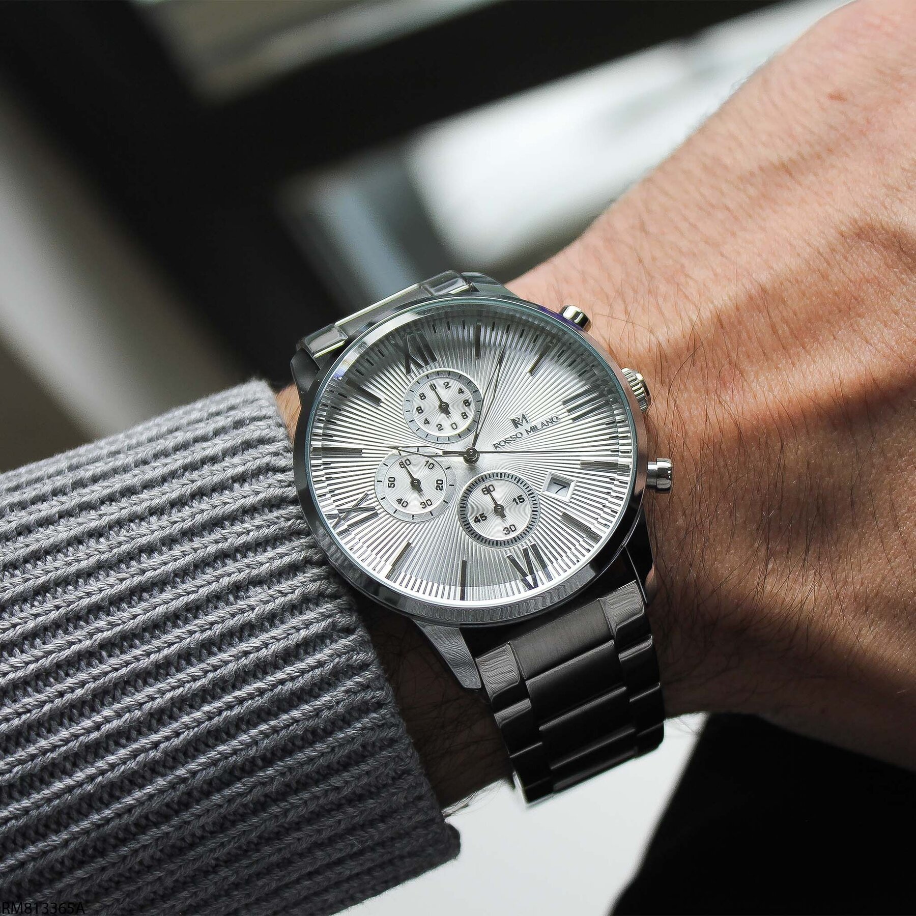 Rosso Milano RM813365A Çelik Kordonlu Erkek Kol Saati