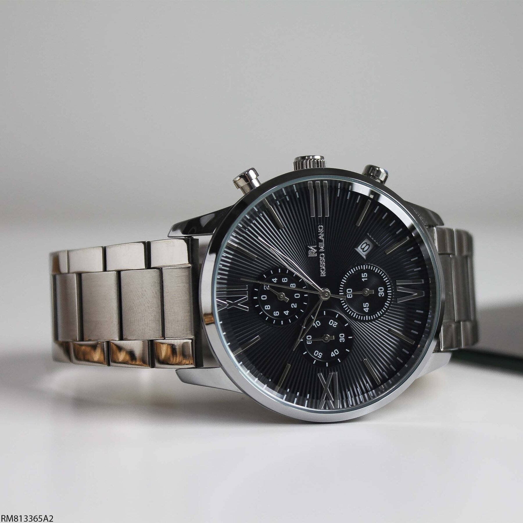 Rosso Milano RM813365A2 Çelik Kordonlu Erkek Kol Saati