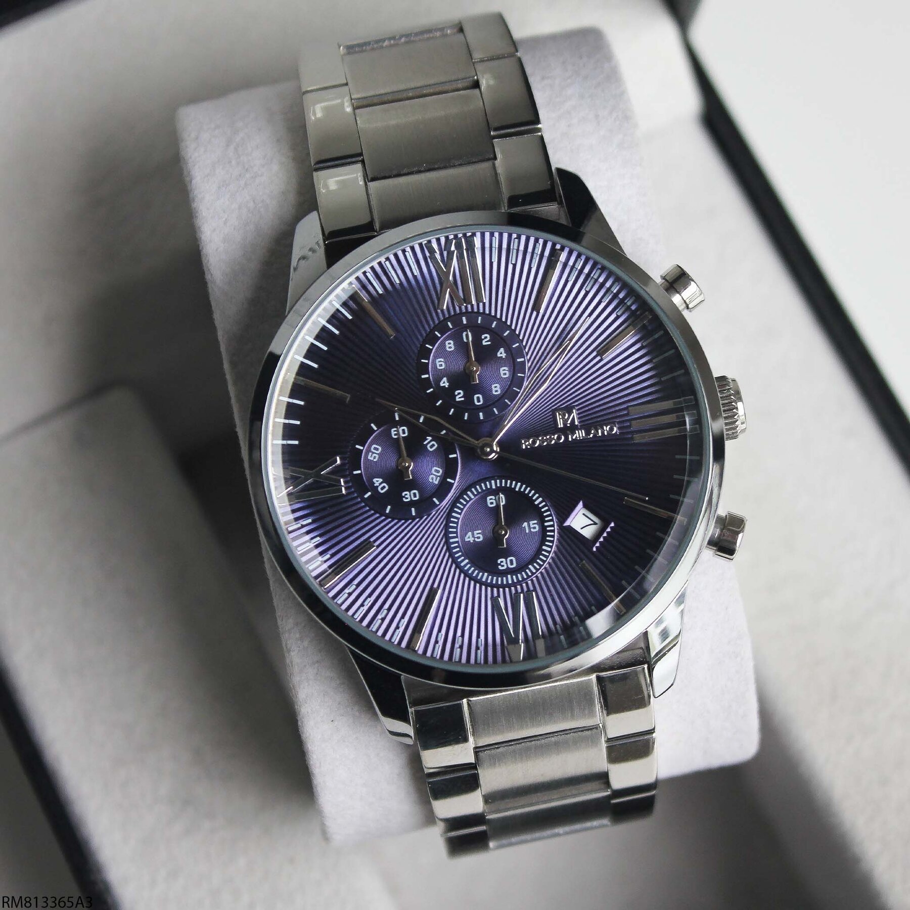 Rosso Milano RM813365A3 Çelik Kordonlu Erkek Kol Saati