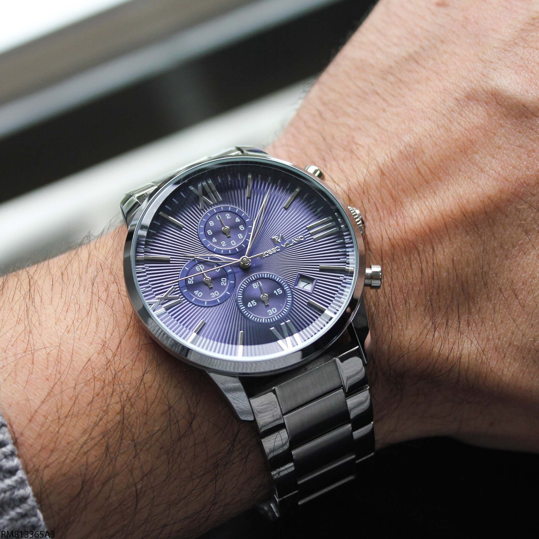 Rosso Milano RM813365A3 Çelik Kordonlu Erkek Kol Saati