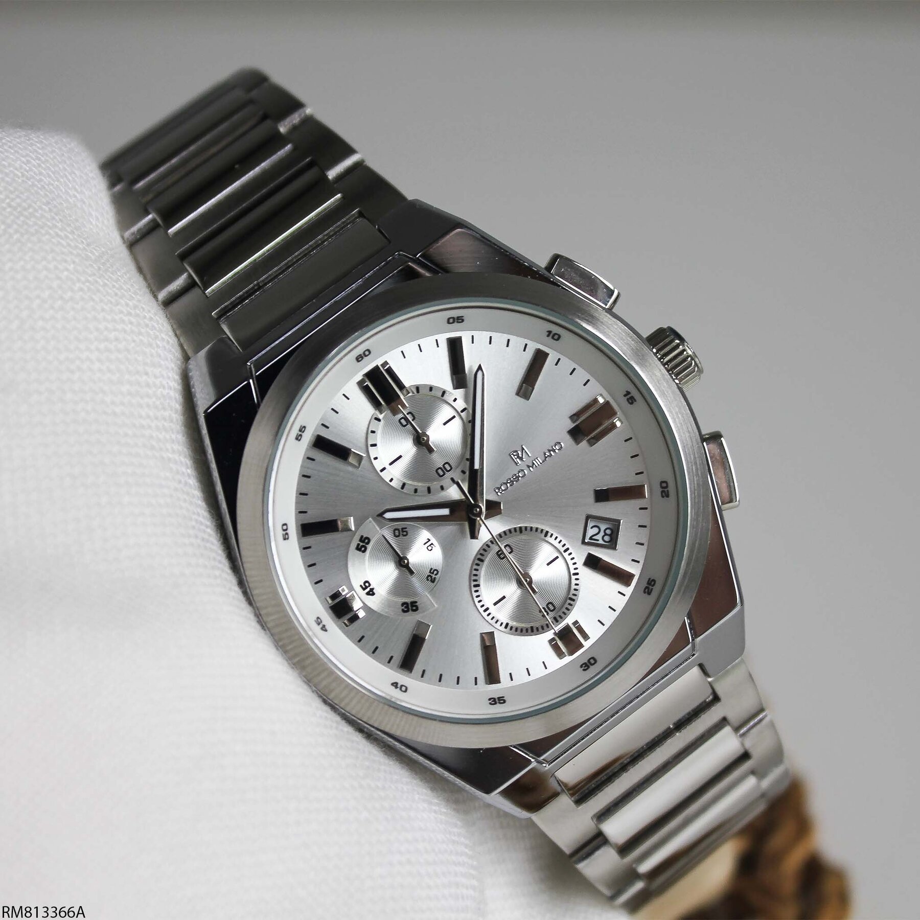 Rosso Milano RM813366A Çelik Kordonlu Erkek Kol Saati