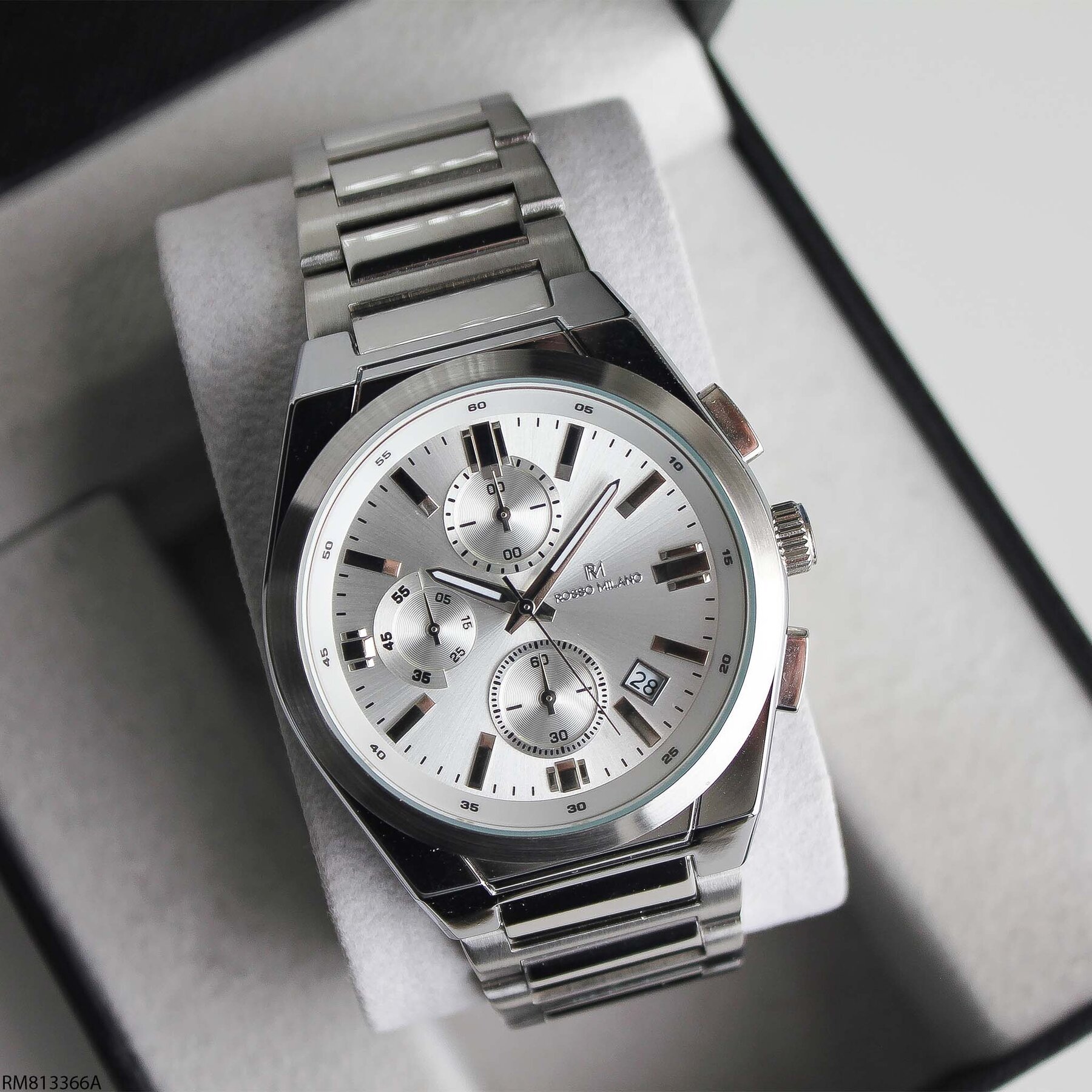 Rosso Milano RM813366A Çelik Kordonlu Erkek Kol Saati
