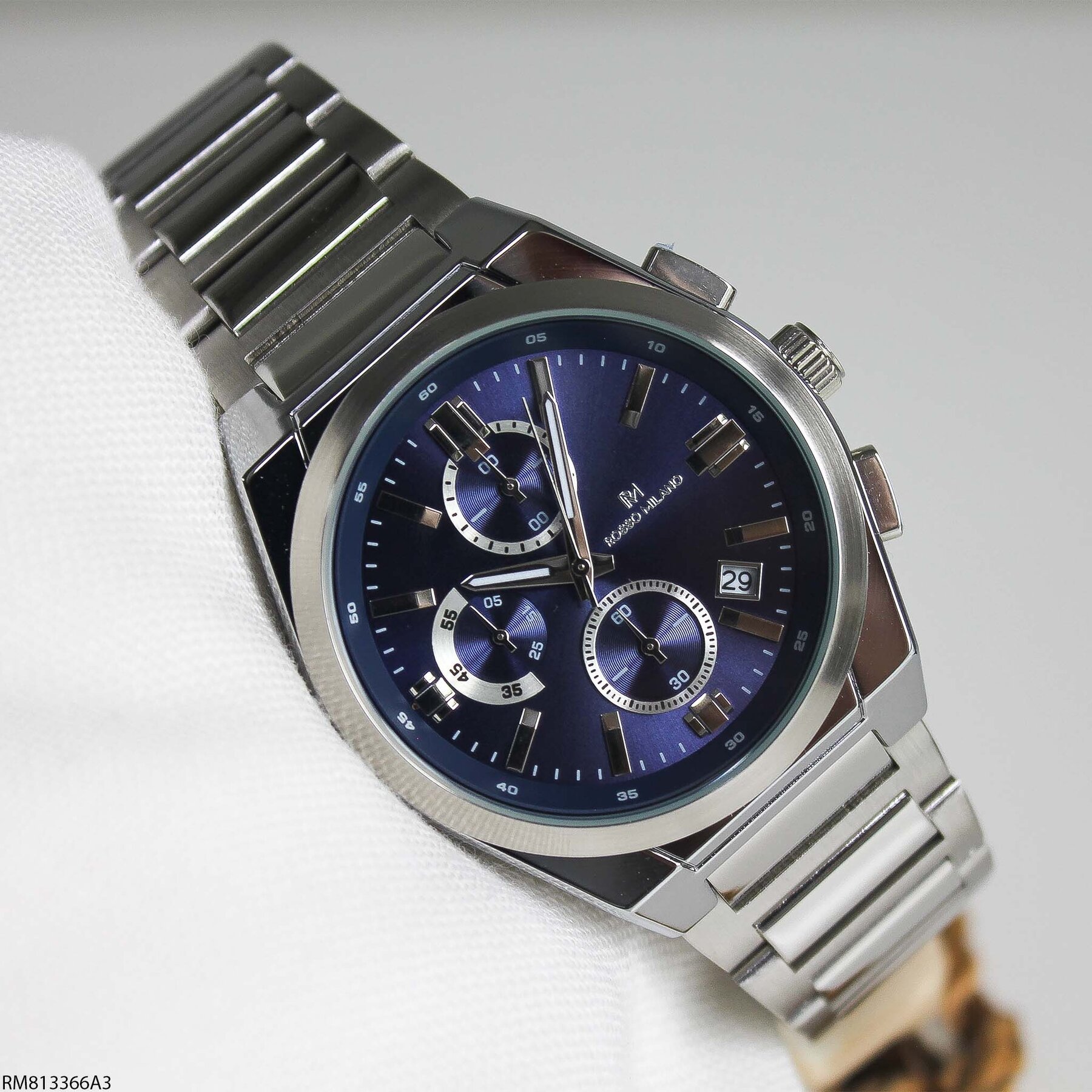 Rosso Milano RM813366A3 Çelik Kordonlu Erkek Kol Saati