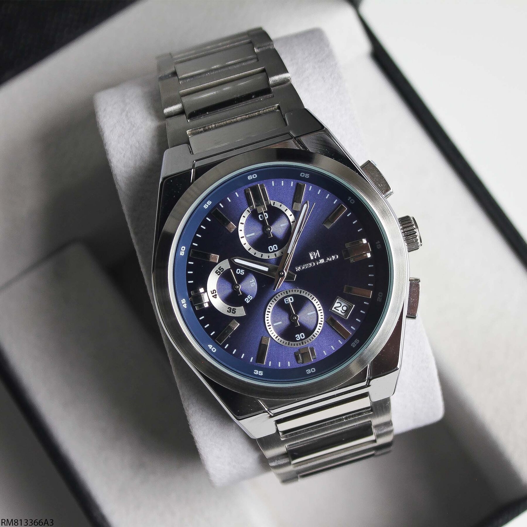 Rosso Milano RM813366A3 Çelik Kordonlu Erkek Kol Saati